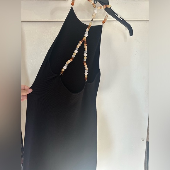 Maje richaine beaded back ribbed knit midi dress FINAL PRICE - Picture 7 of 7